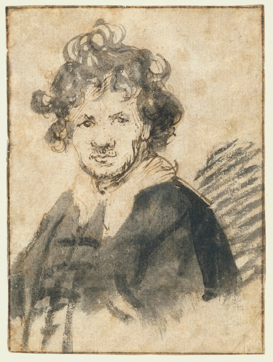 kendi portre by Rembrandt van Rijn