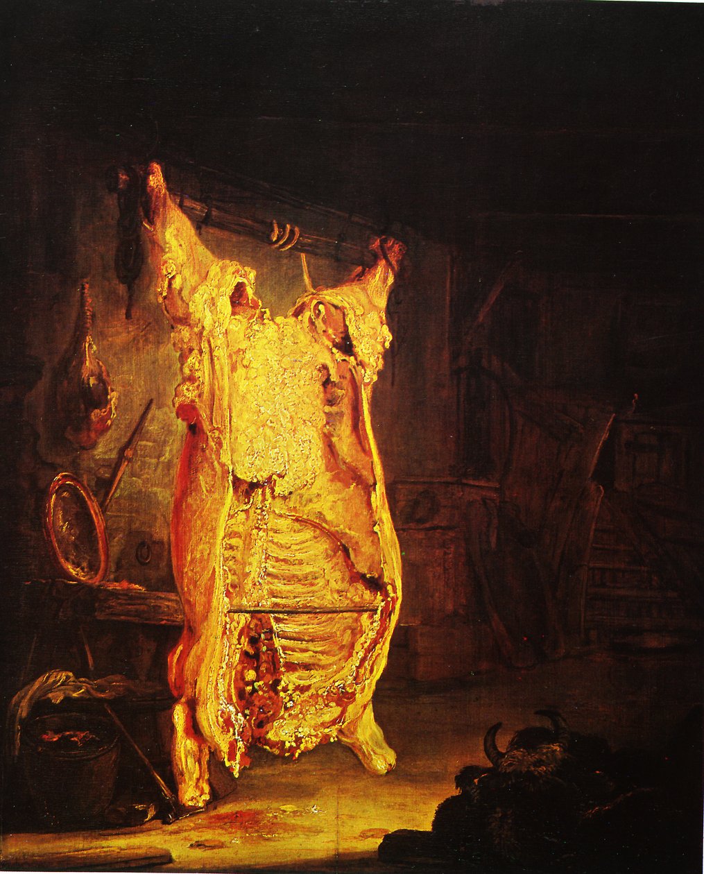 kesilmiş öküz by Rembrandt van Rijn