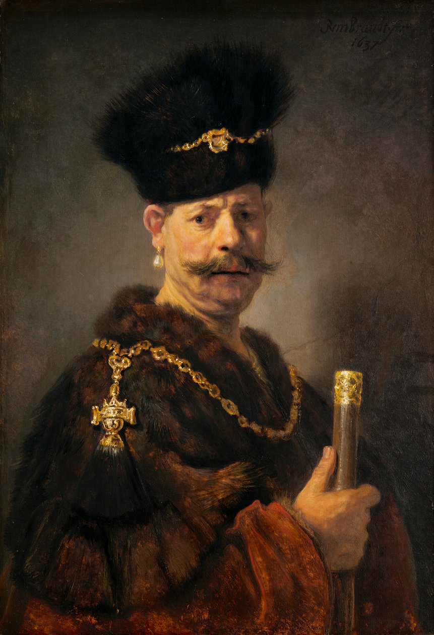 Polonyalı Asilzade by Rembrandt van Rijn