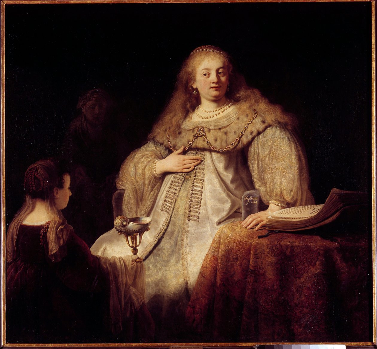 Artemis. 4. yüzyılda Halikarnas şehrinin kraliçesi Artemise I. (Roughenides İmparatorluğu). Harmenszoon van Rijn dit Rembrandt