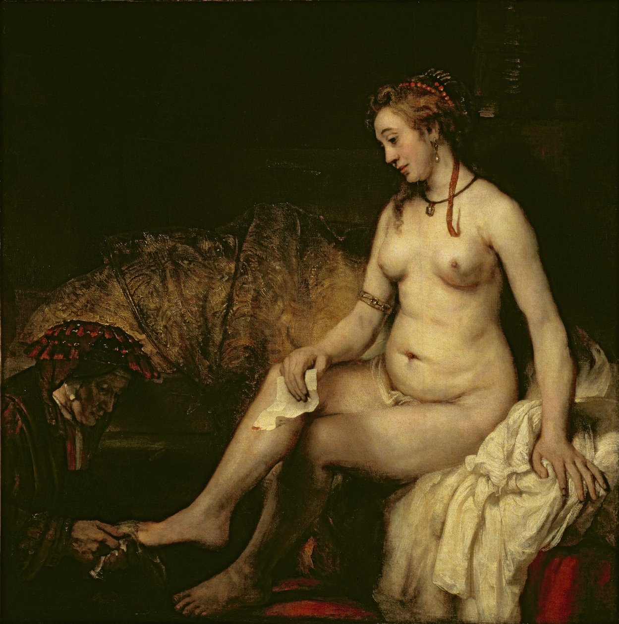 Bathsheba Banyosu by Rembrandt van Rijn