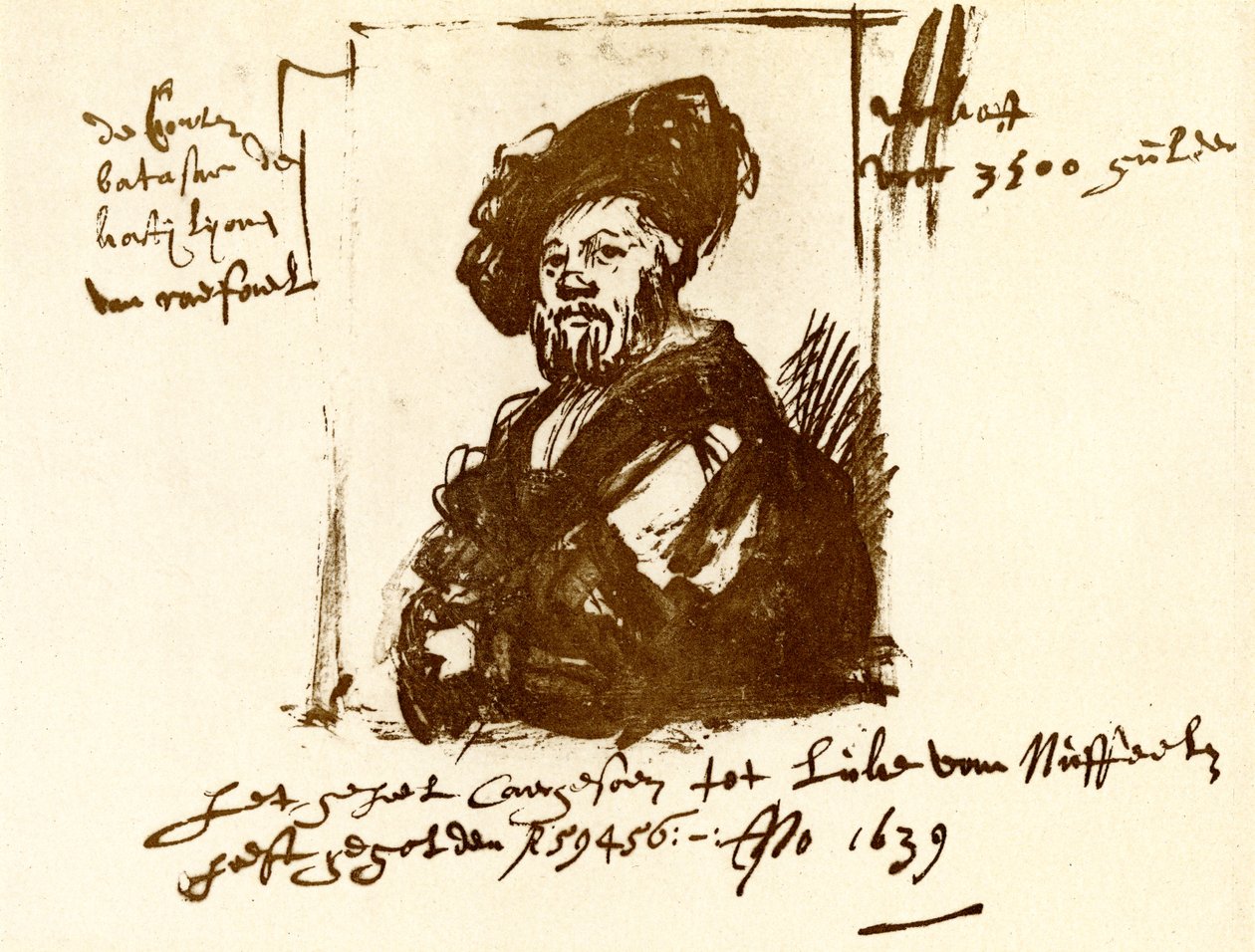 Kont Balthasar Castiglione by Rembrandt van Rijn