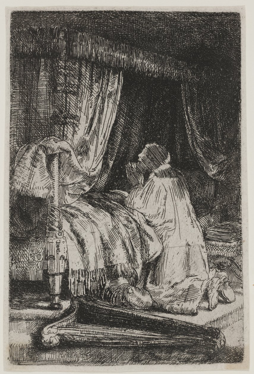 dua eden davut by Rembrandt van Rijn
