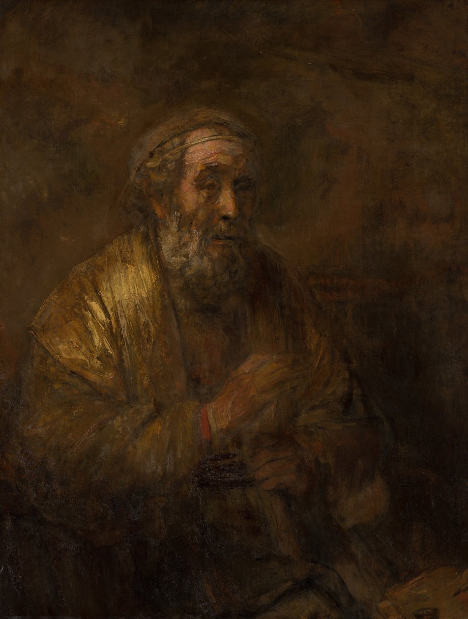 Homer Bir Katipe Dikte Ediyor by Rembrandt van Rijn