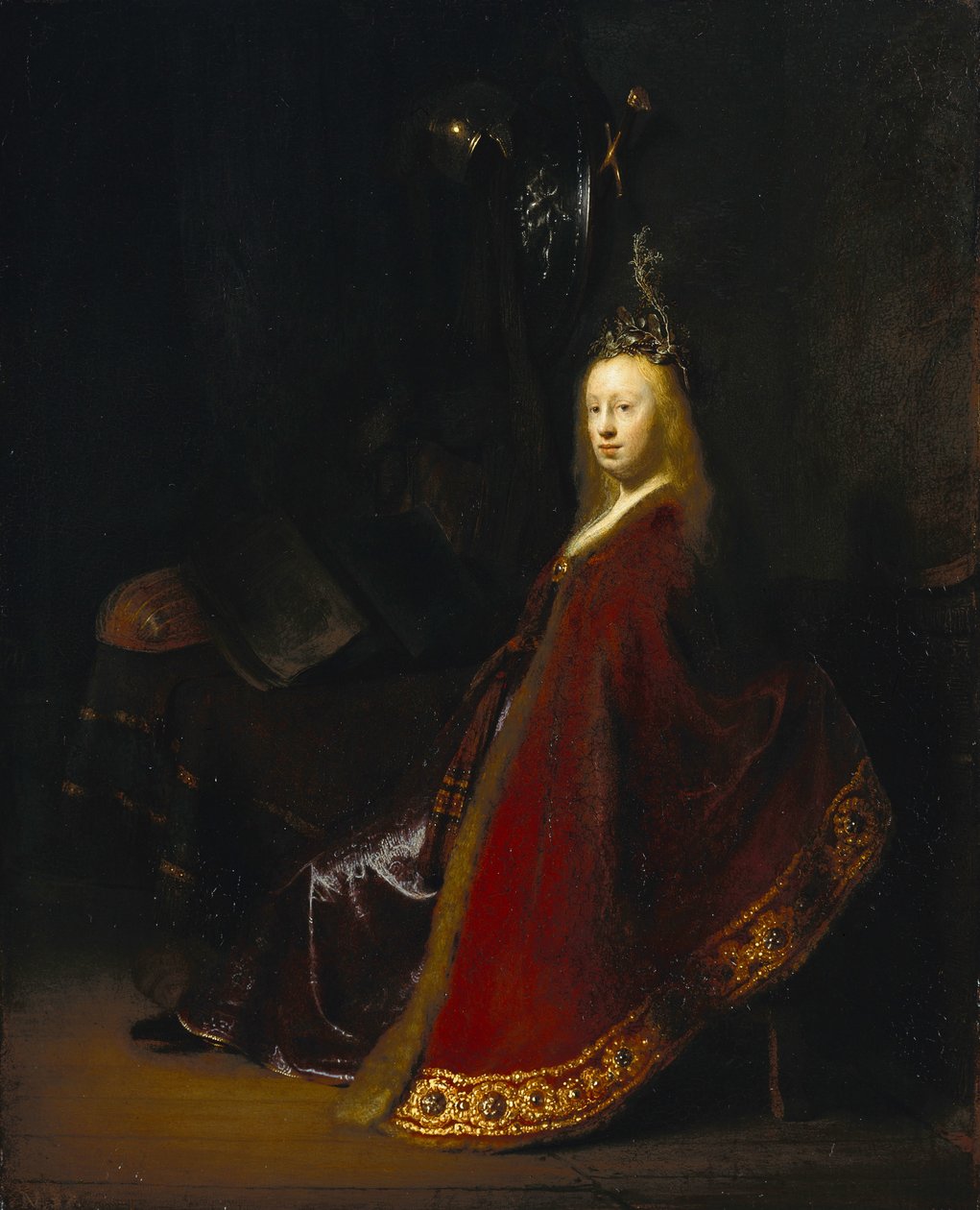 Minerva, 1631 by Rembrandt van Rijn