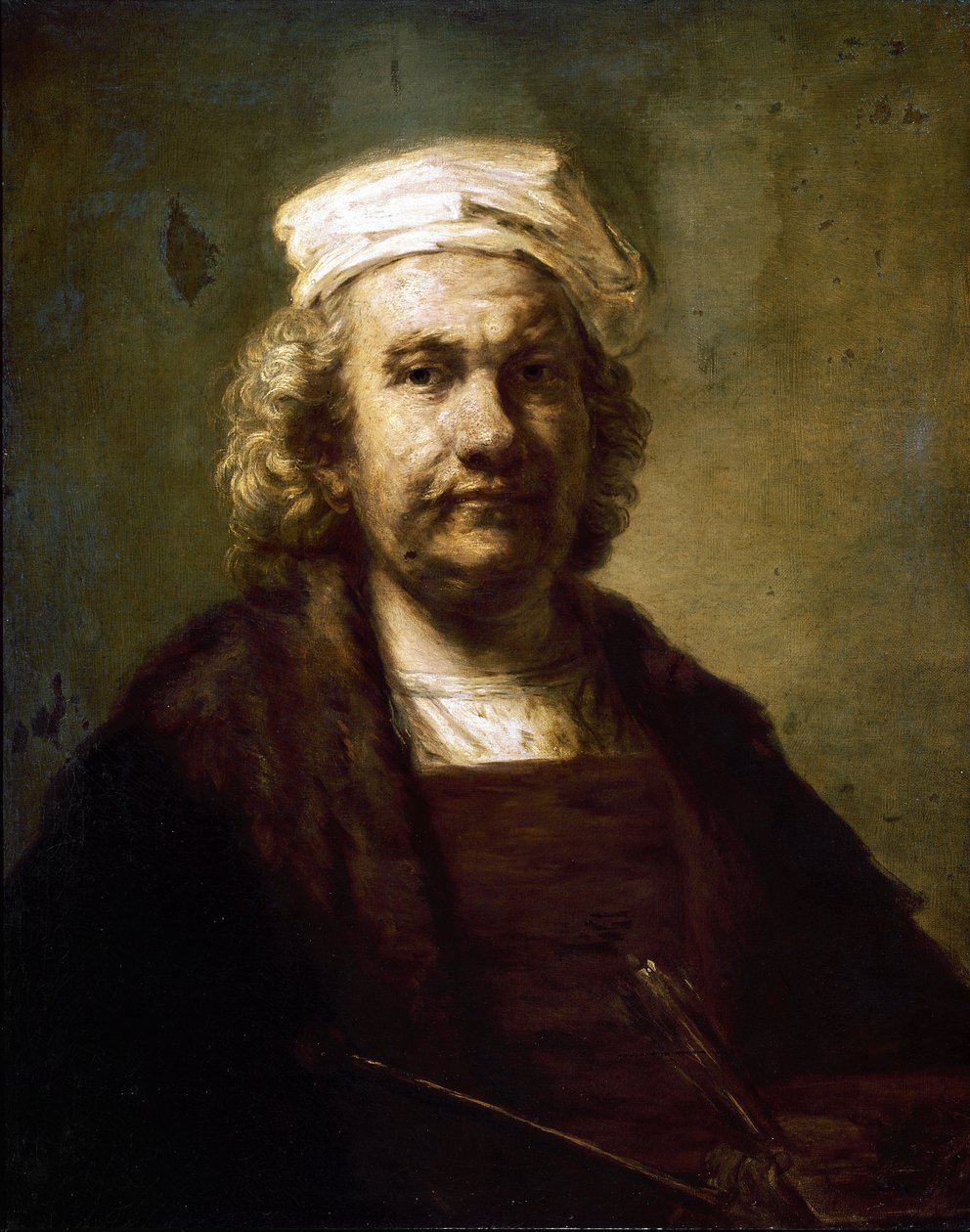 Otoportre. (tuval üzerine yağlıboya by Rembrandt van Rijn