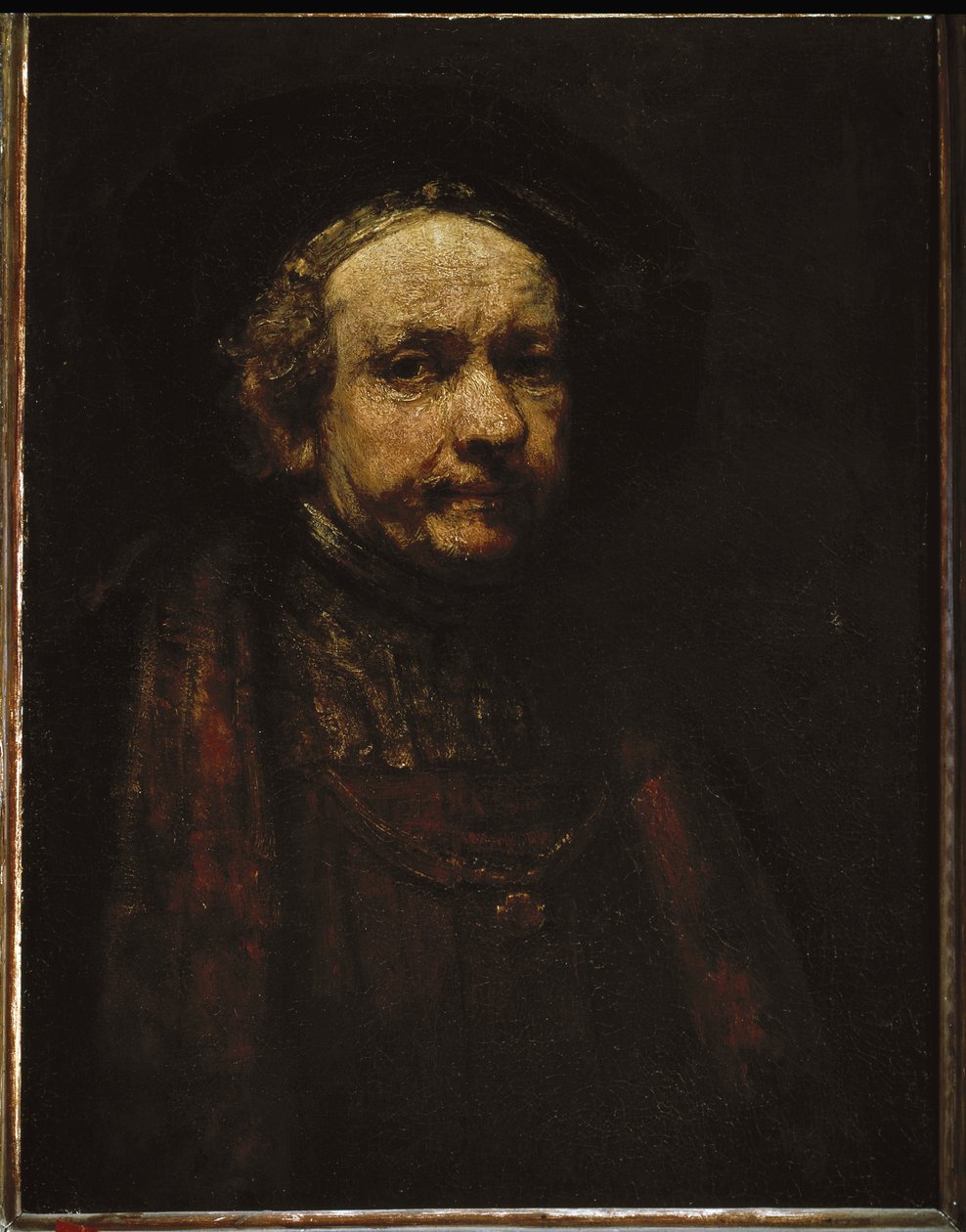 Otoportre. (tuval üzerine yağlıboya by Rembrandt van Rijn