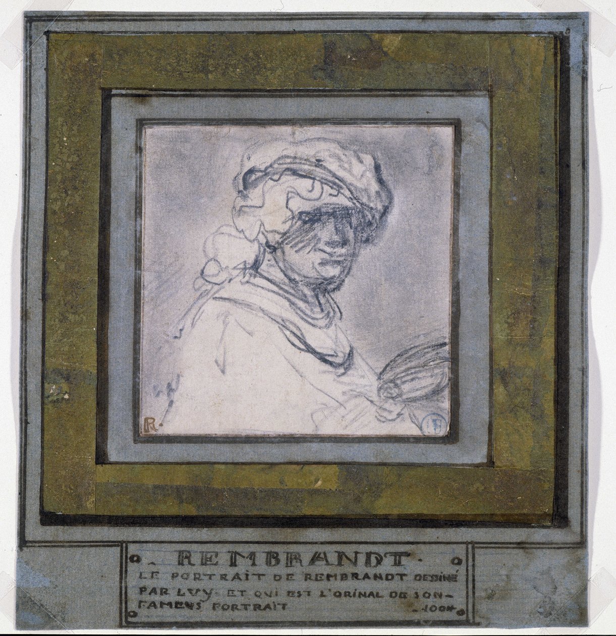 otoportre by Rembrandt van Rijn
