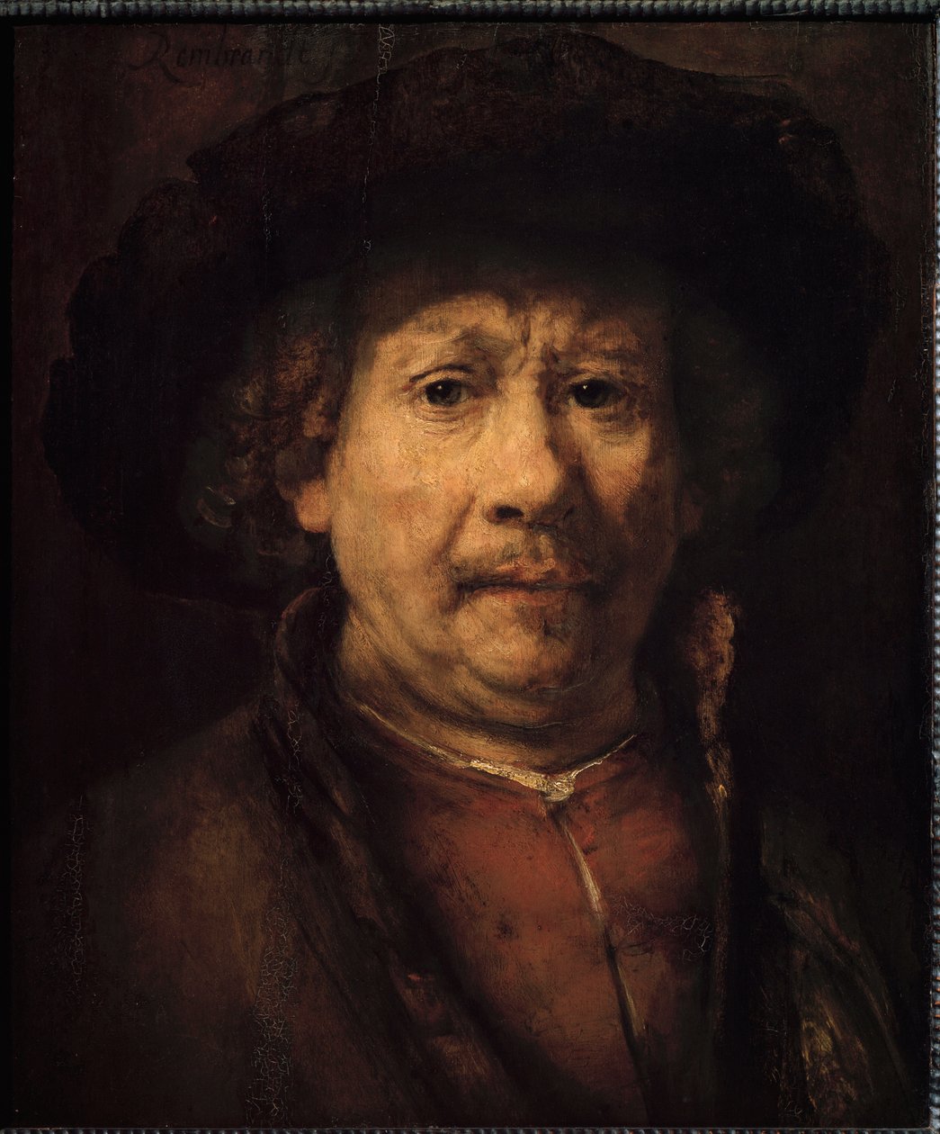 Küçük otoportre (Resim, c.1666) by Rembrandt van Rijn