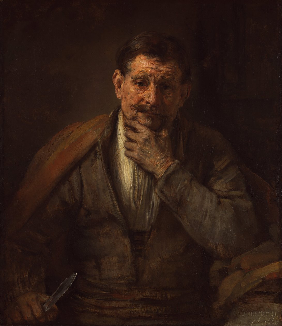 Aziz Bartholomeos by Rembrandt van Rijn
