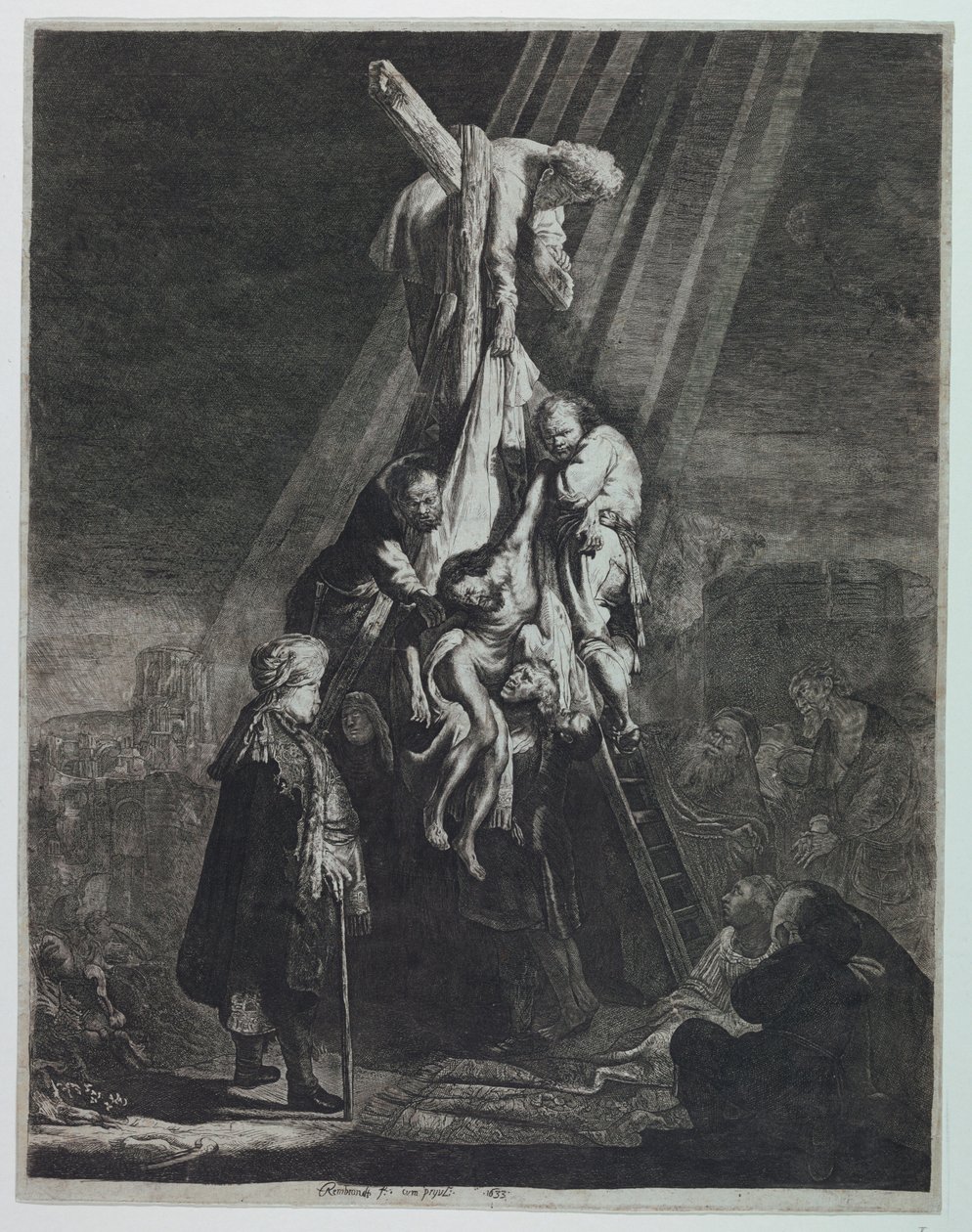 Haçtan İniş by Rembrandt van Rijn