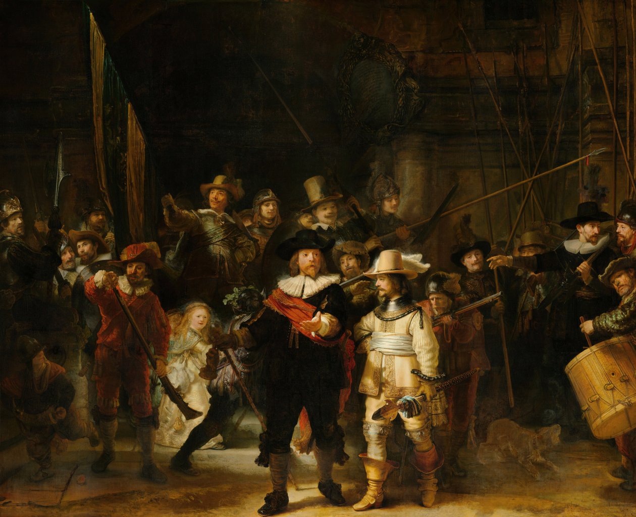 gece nöbeti by Rembrandt van Rijn