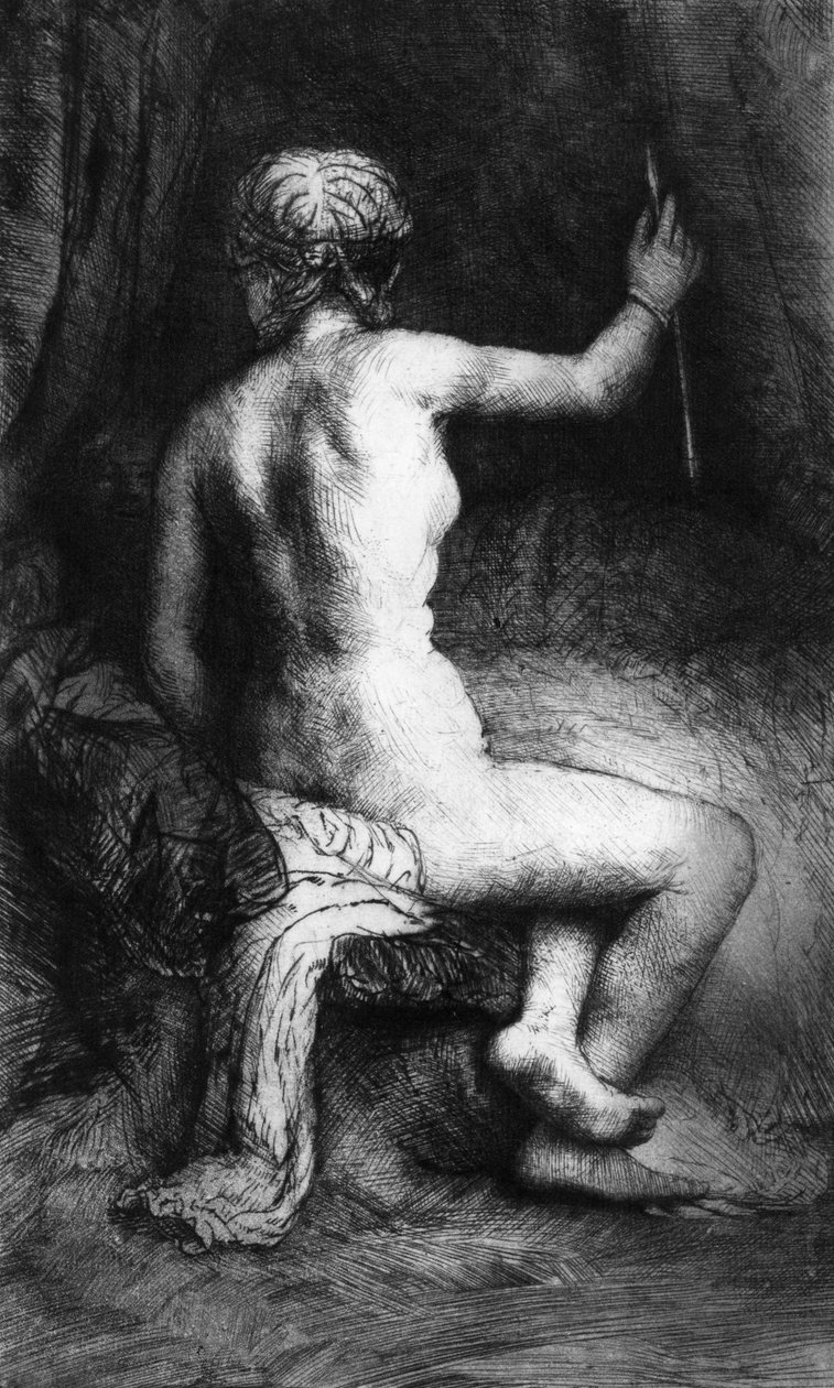 Oklu Kadın by Rembrandt van Rijn