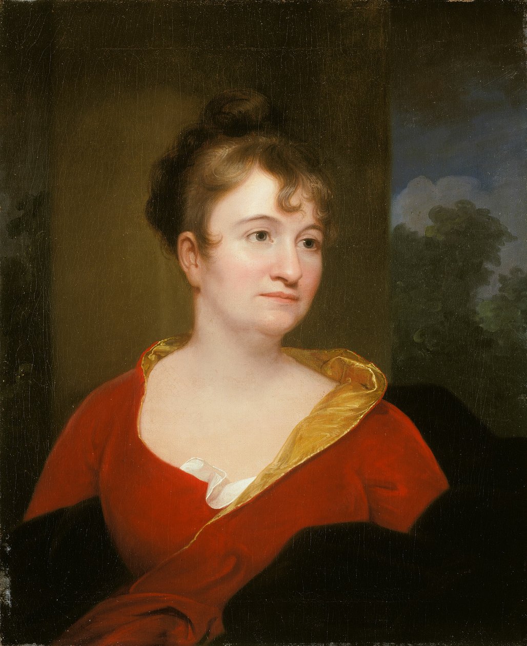 Abigail Inskeep Bradford, 18038. by Rembrandt Peale