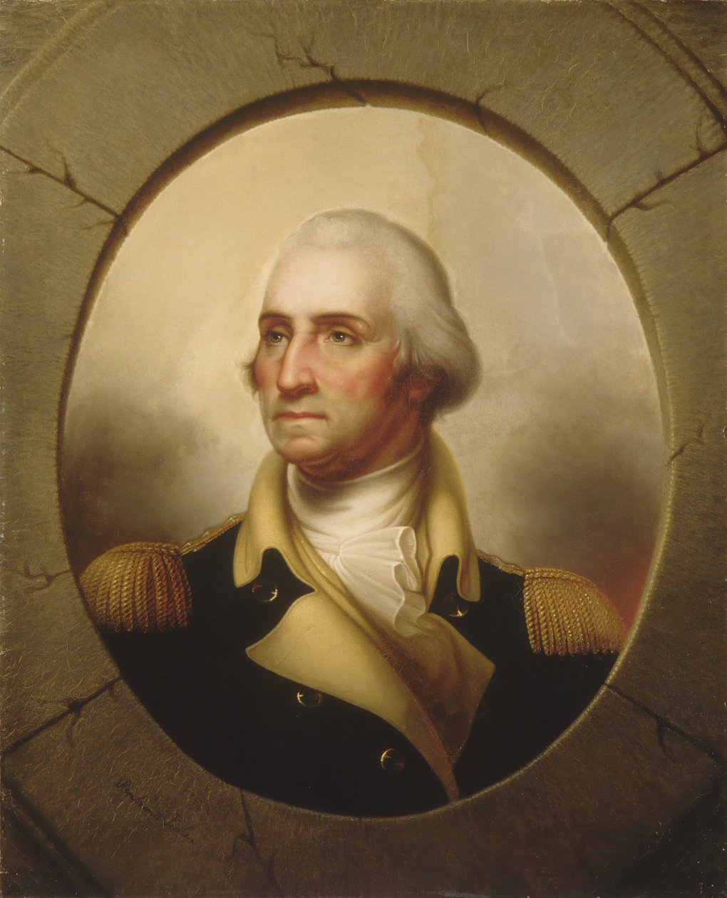George Washington, yaklaşık 1846. by Rembrandt Peale