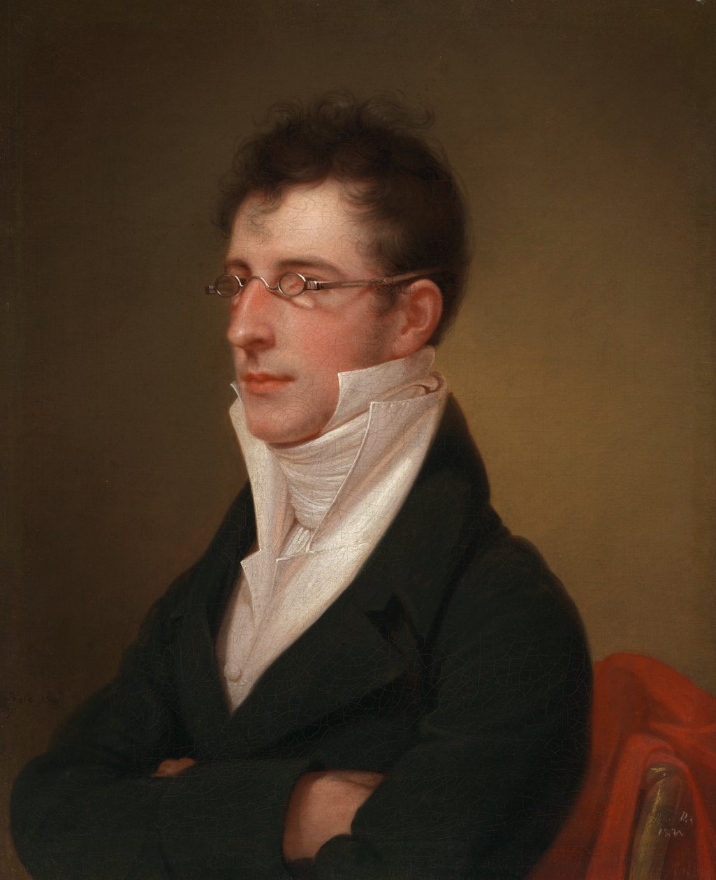 Rubens Peale, 1807. by Rembrandt Peale