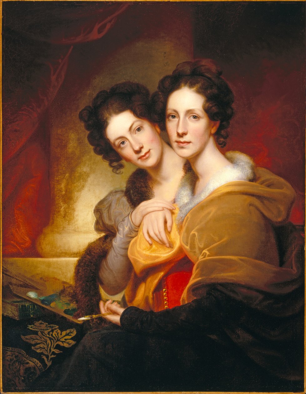 Kızkardeşler (Eleanor ve Rosalba Peale) by Rembrandt Peale
