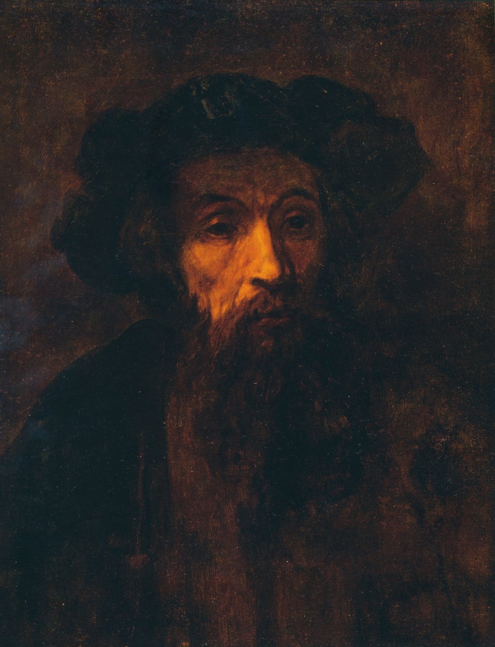 Şapkalı Sakallı Adam, 1657, 1903 by Rembrandt van Rijn