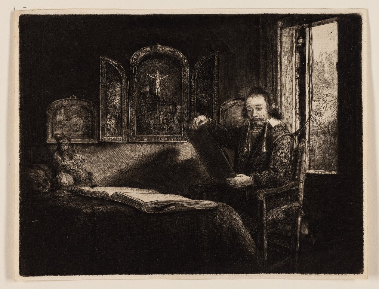Abraham Francen, Eczacı by Rembrandt van Rijn