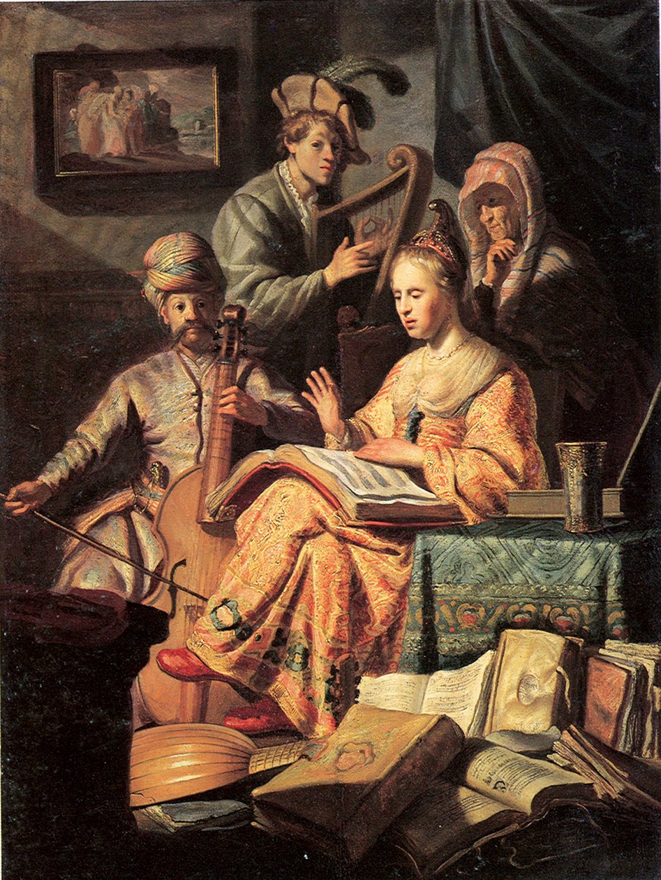 Müzik Alegorisi, 1626 by Rembrandt van Rijn