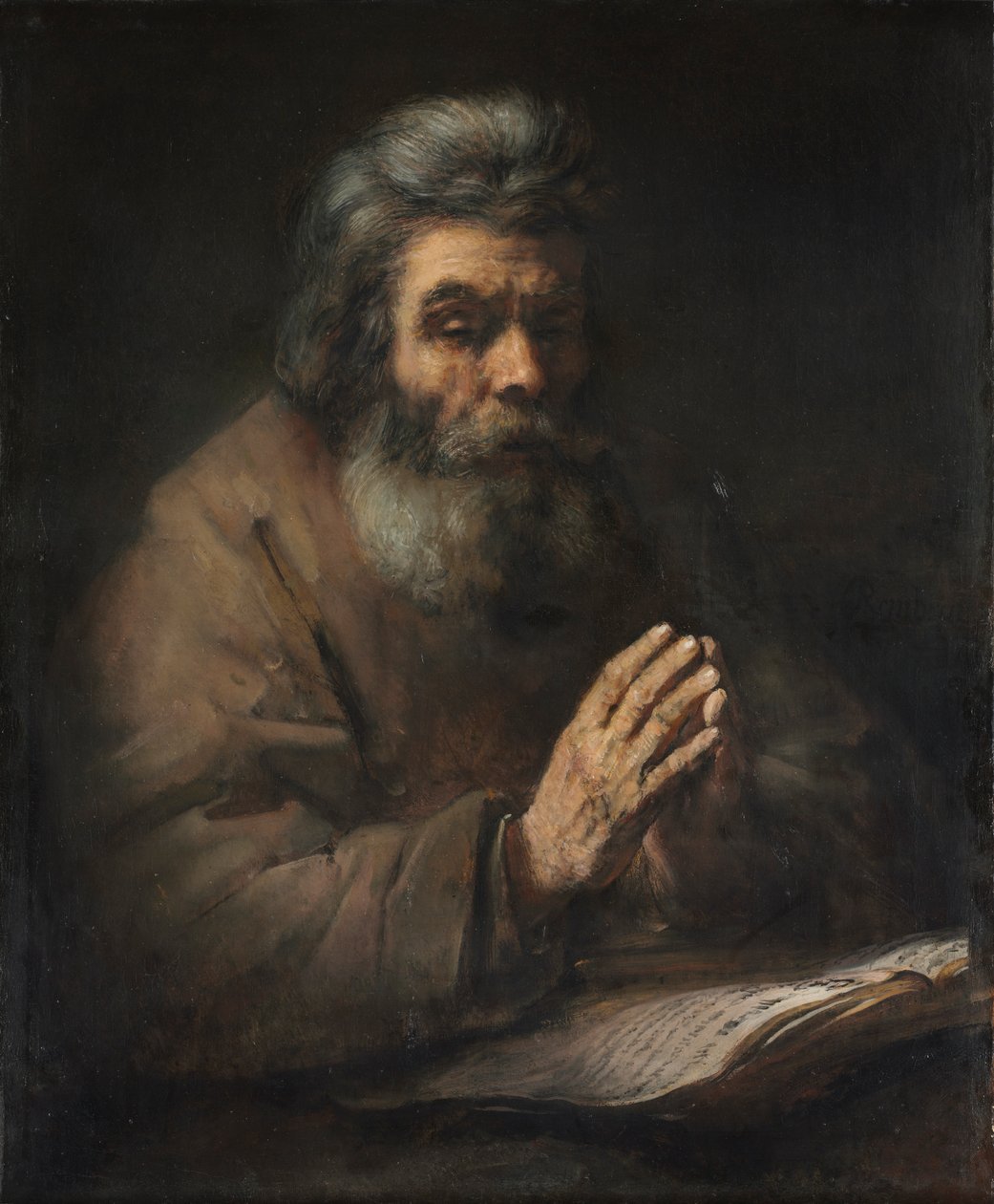 Duada Bir Yaşlı Adam, 1660