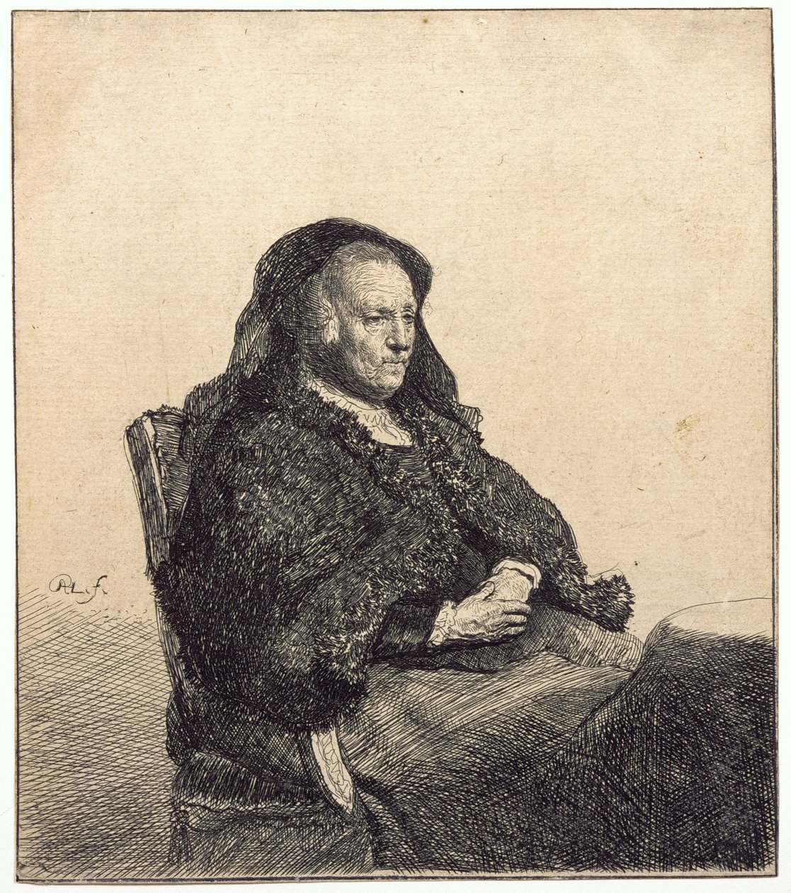 Yaşlı Bir Kadın (Rembrandt