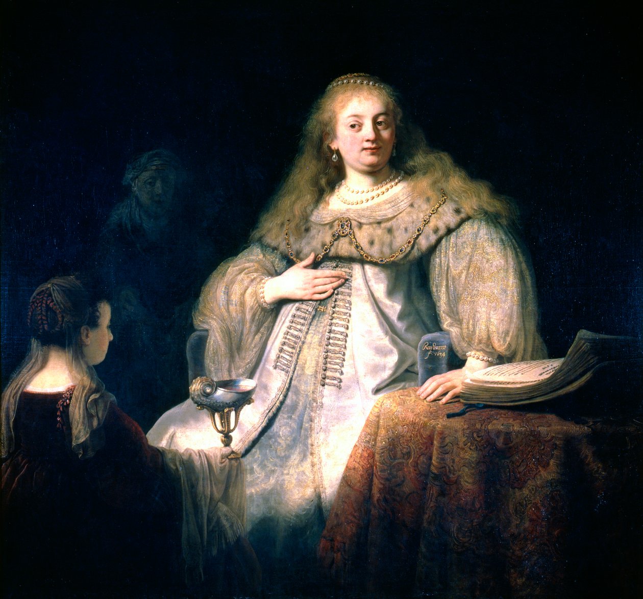 Artemisia, 1634 by Rembrandt van Rijn