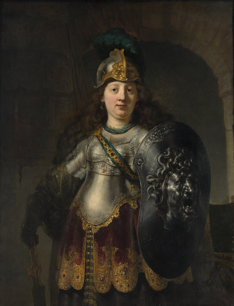 Bellona, 1633. by Rembrandt van Rijn