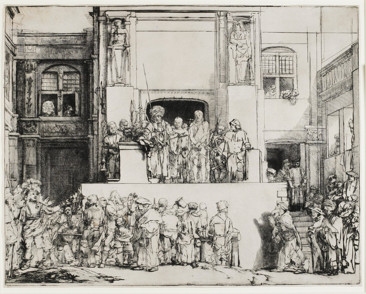 İnsanlara Sunulan İsa (Ecce Homo), 1655 by Rembrandt van Rijn