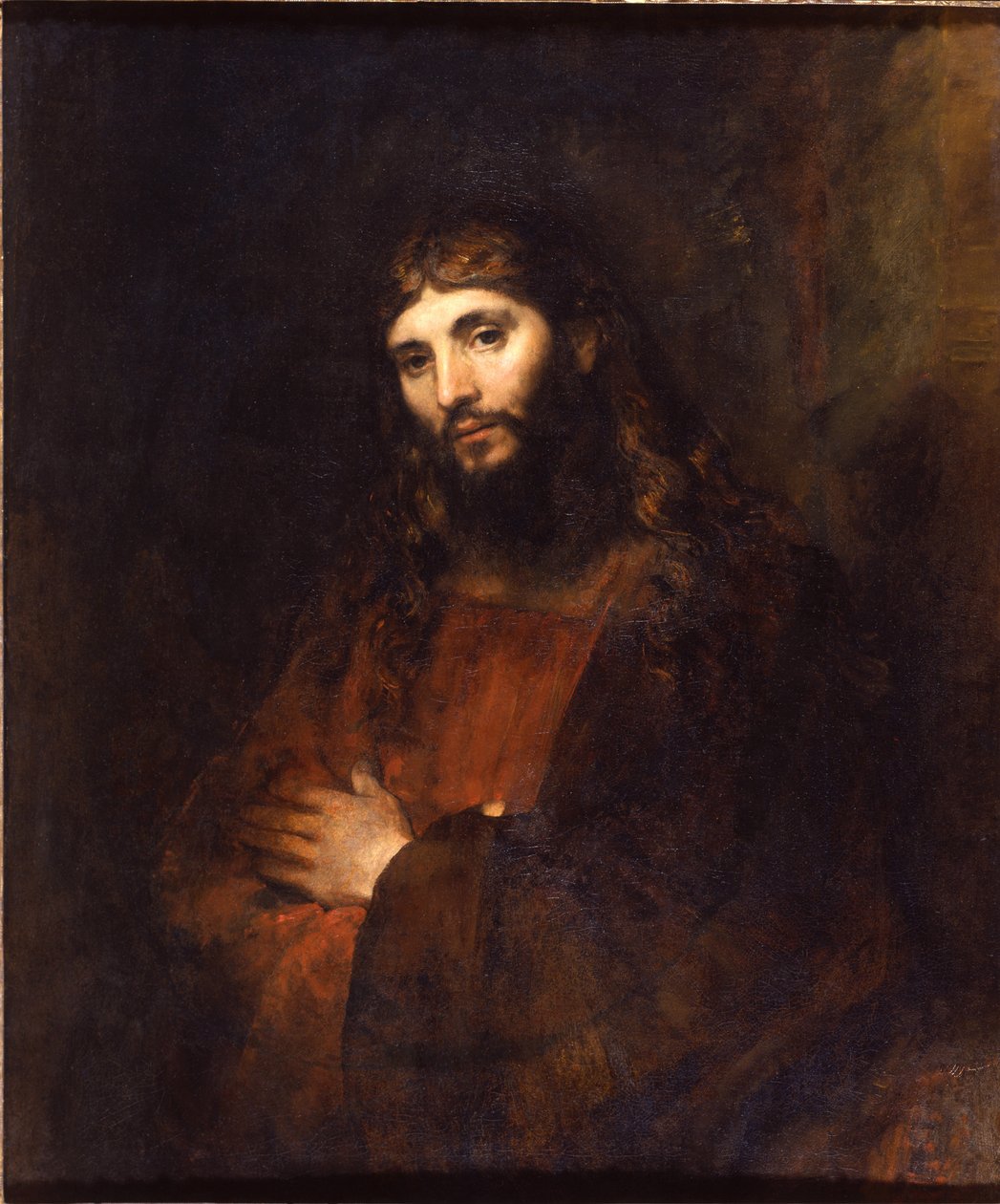 Kolları Katlanmış İsa, 1656-1661 by Rembrandt van Rijn