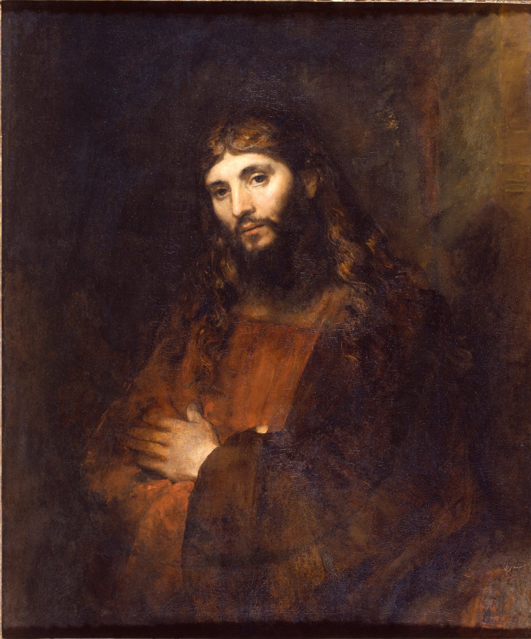 Kolları Katlanmış İsa Rembrandt van Rhijn (1606-1669) by Rembrandt van Rijn