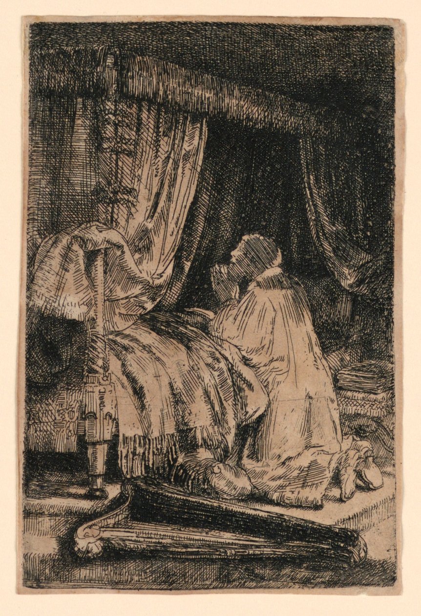 dua eden davut by Rembrandt van Rijn