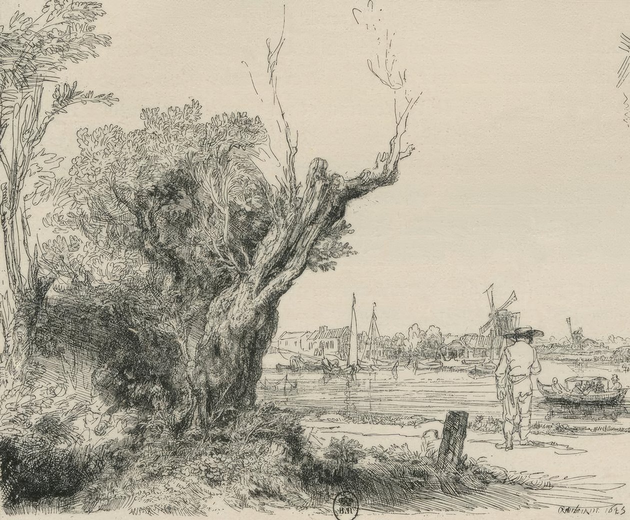 yeniden seçim by Rembrandt van Rijn