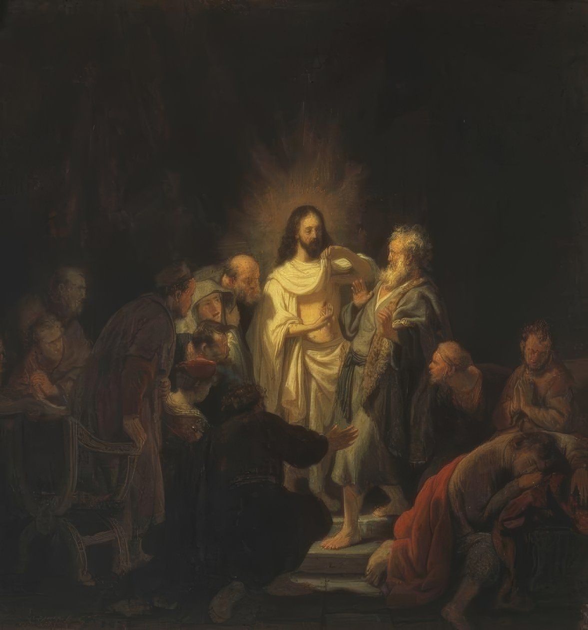 inanılmaz Thomas by Rembrandt van Rijn