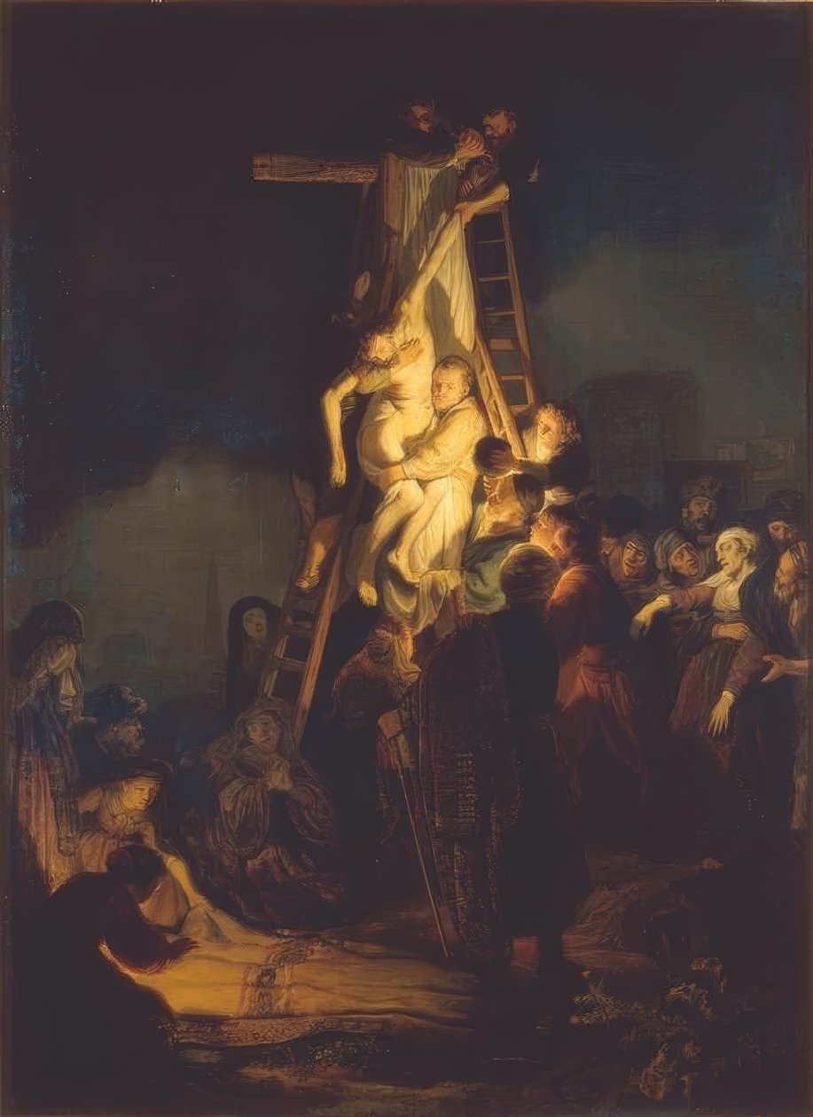 Haçtan İniş by Rembrandt van Rijn