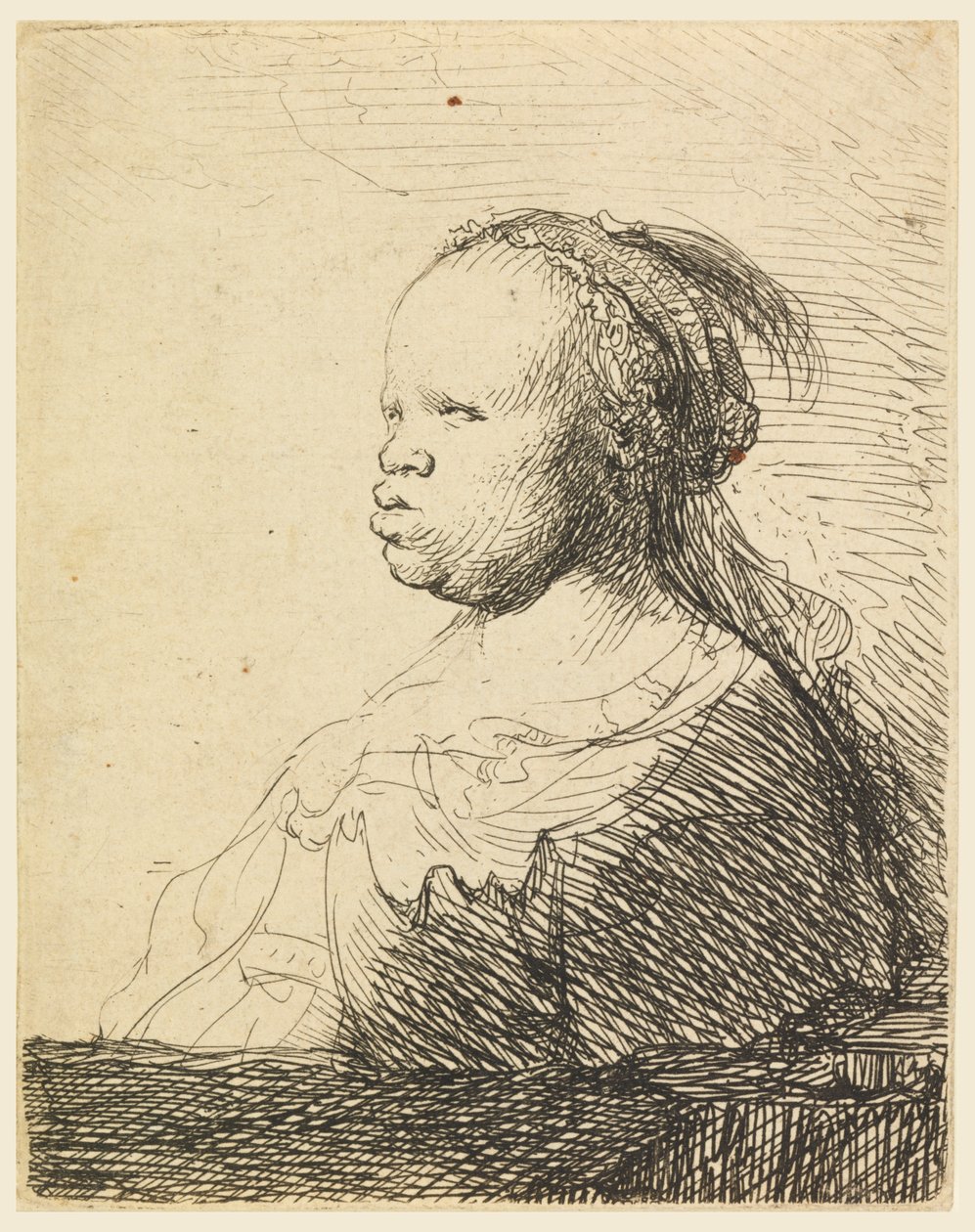"beyaz siyah" by Rembrandt van Rijn
