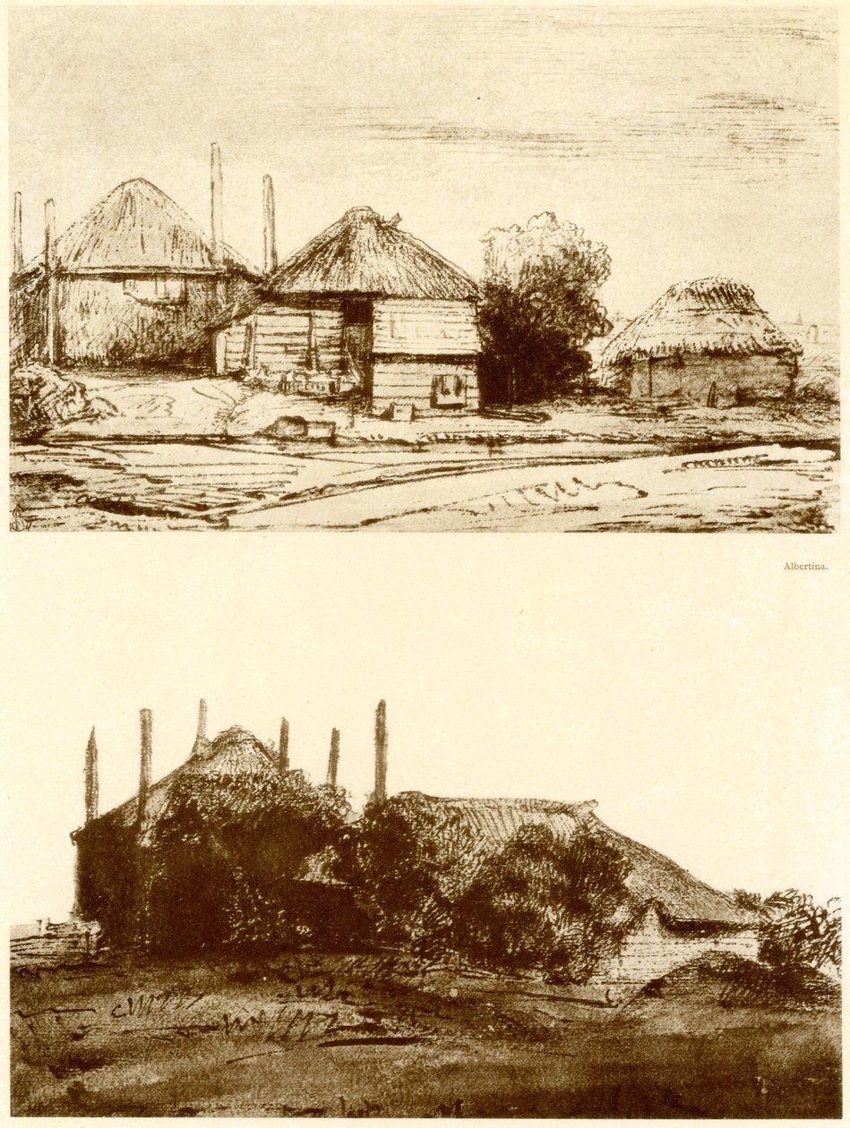 Hollanda ahırları by Rembrandt van Rijn