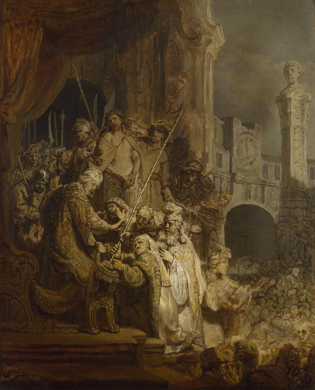 İşte Adam, 1634 by Rembrandt van Rijn