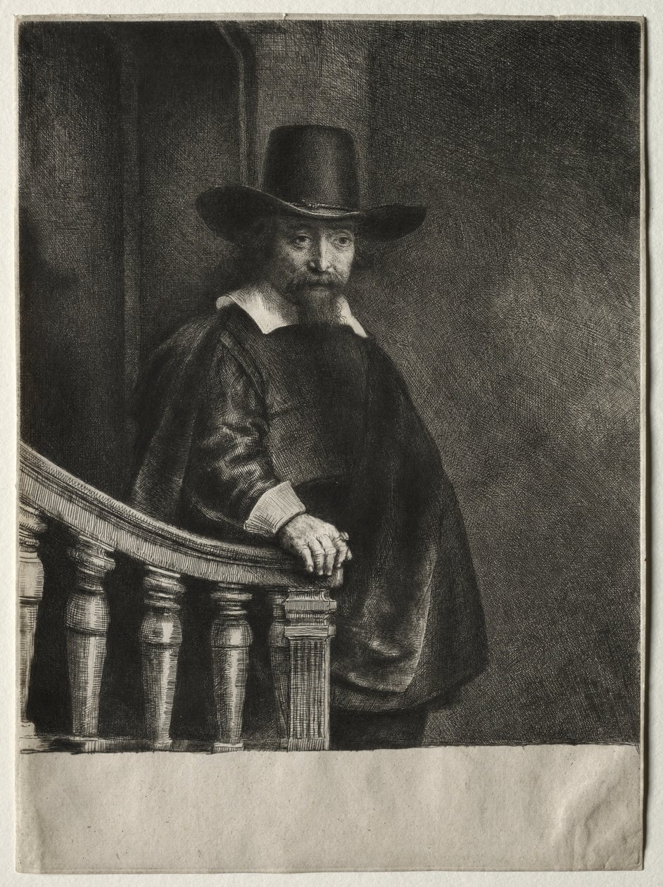 Ephraim Bonus, Yahudi Hekim by Rembrandt van Rijn