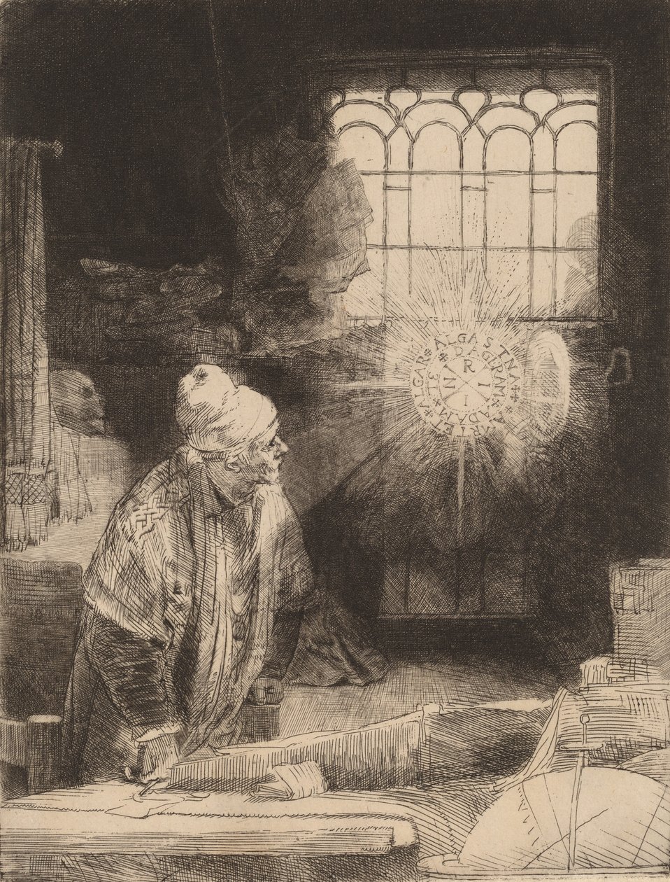 Faust, c. 1652. by Rembrandt van Rijn