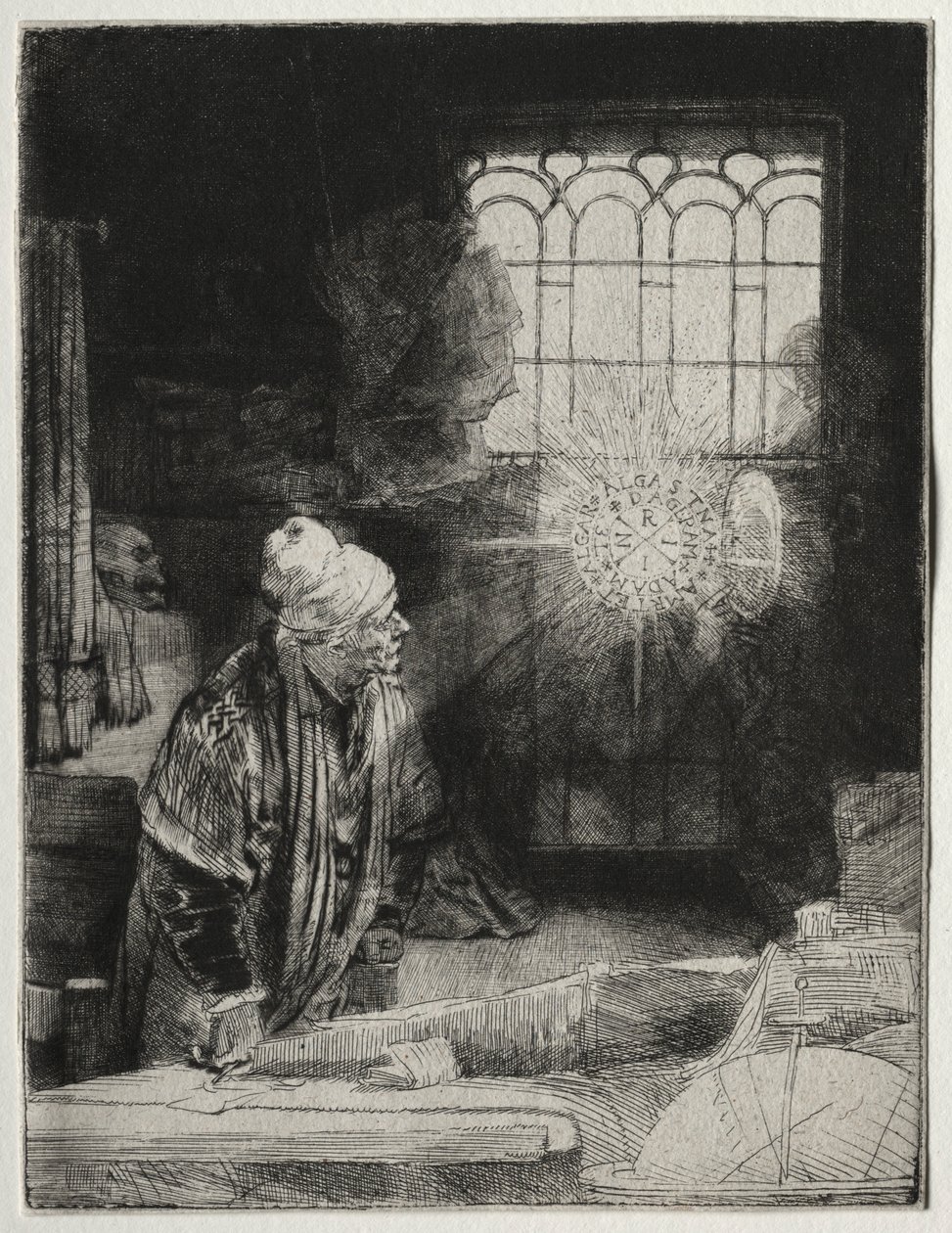 Faustus, c. 1652. by Rembrandt van Rijn