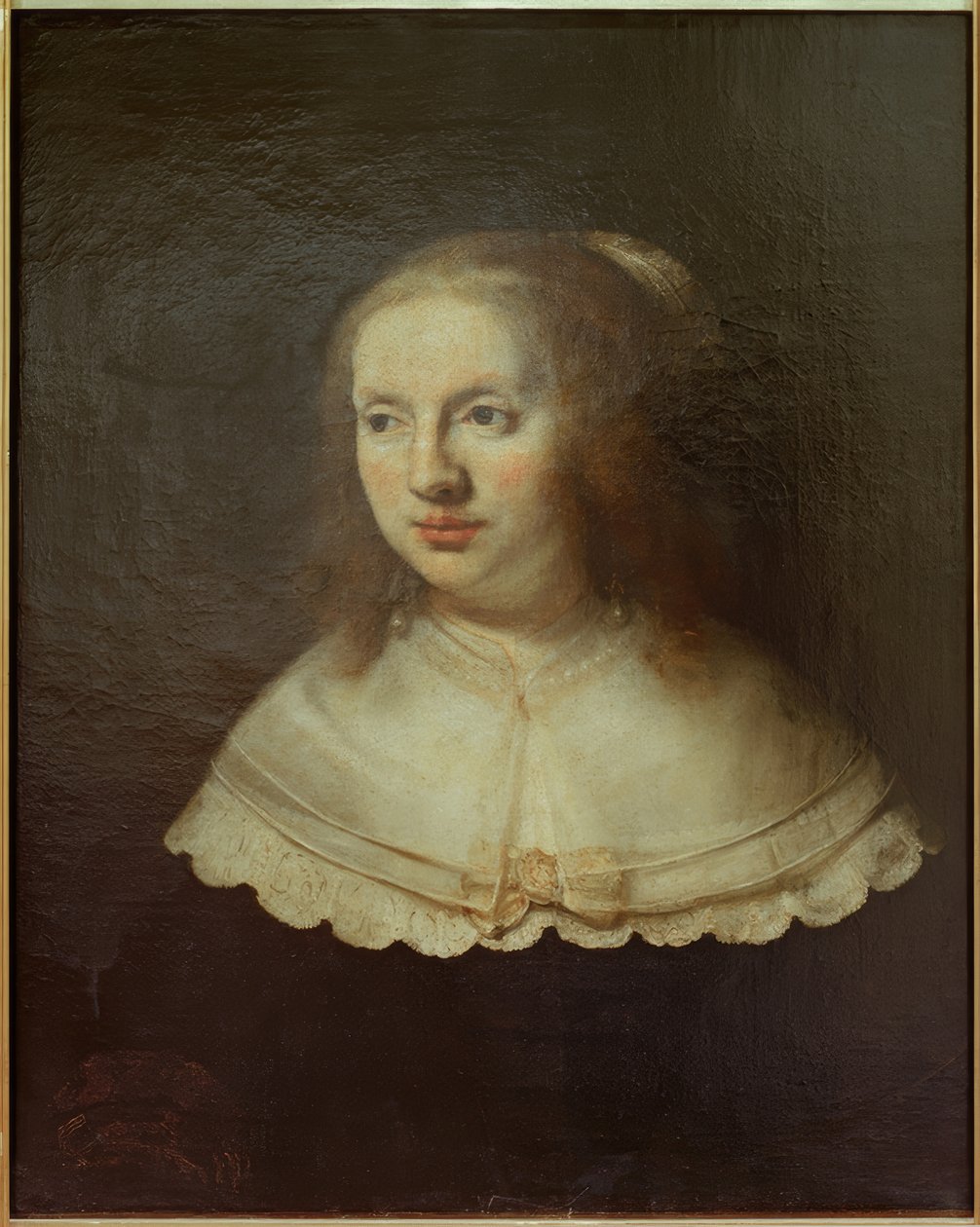 bir kadın portresi by Rembrandt van Rijn