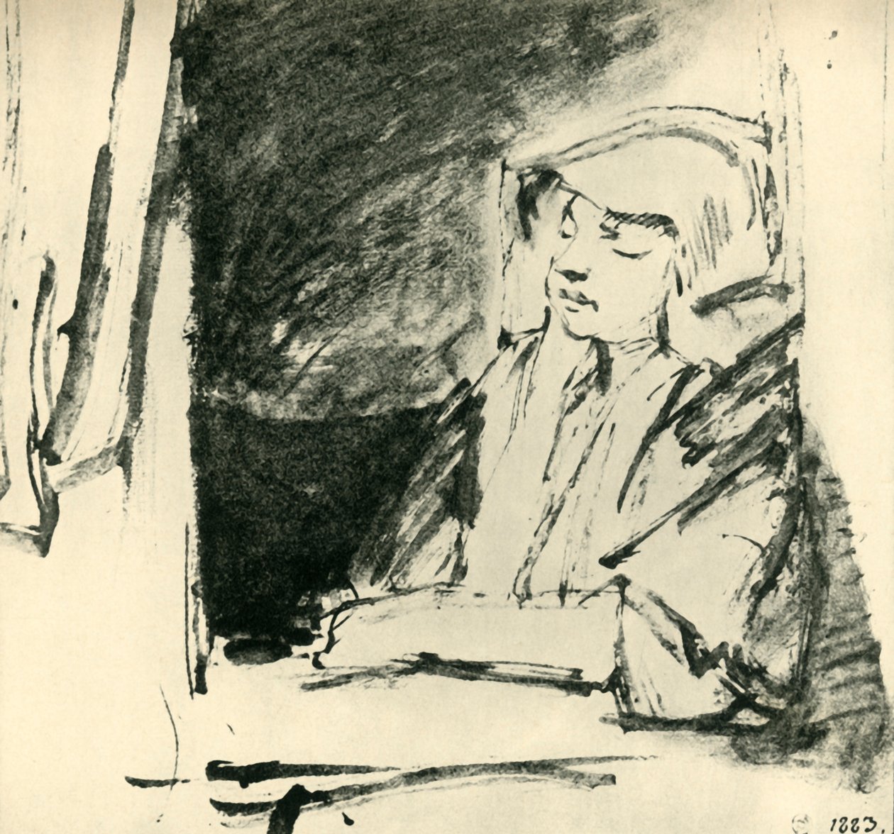 Pencerede Uyuyan Kız, c1655, 1943. by Rembrandt van Rijn
