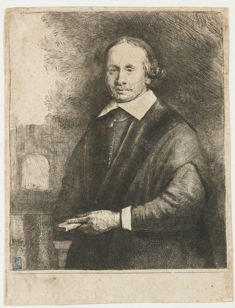 Jan Antonides van der Linden by Rembrandt van Rijn