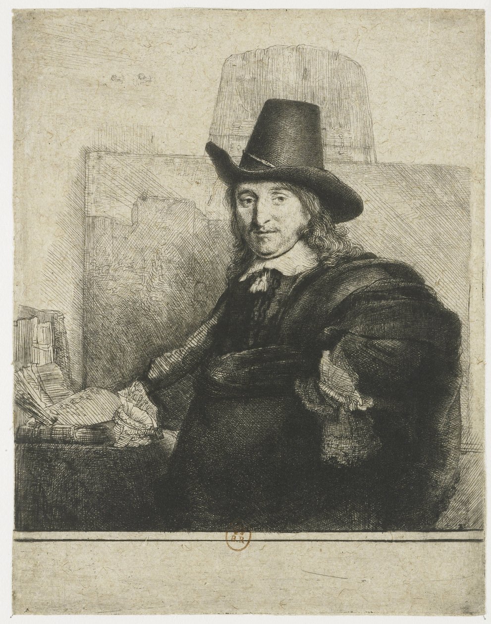 Jan Asselijn, ressam by Rembrandt van Rijn