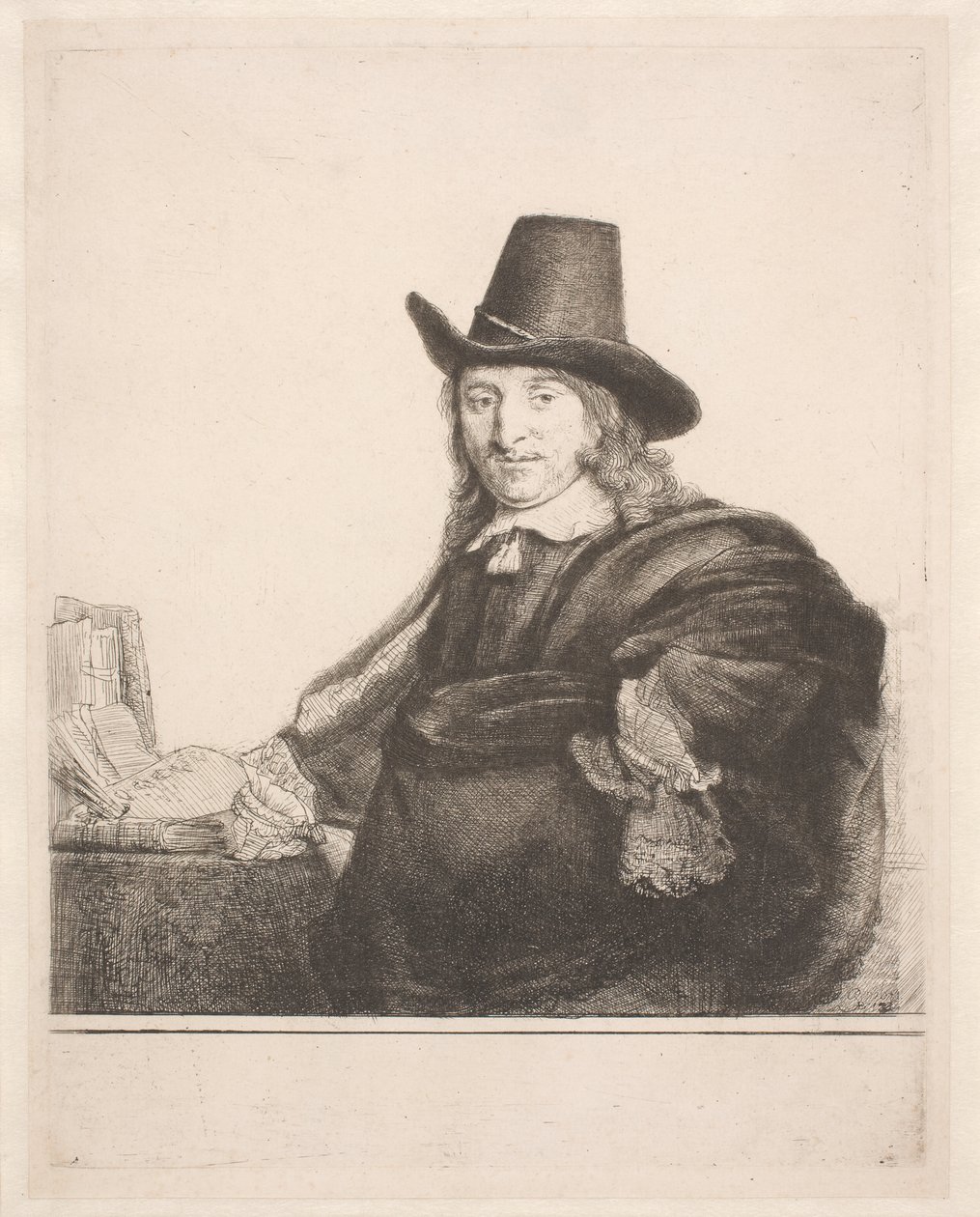 Jan Asselin, ressam by Rembrandt van Rijn