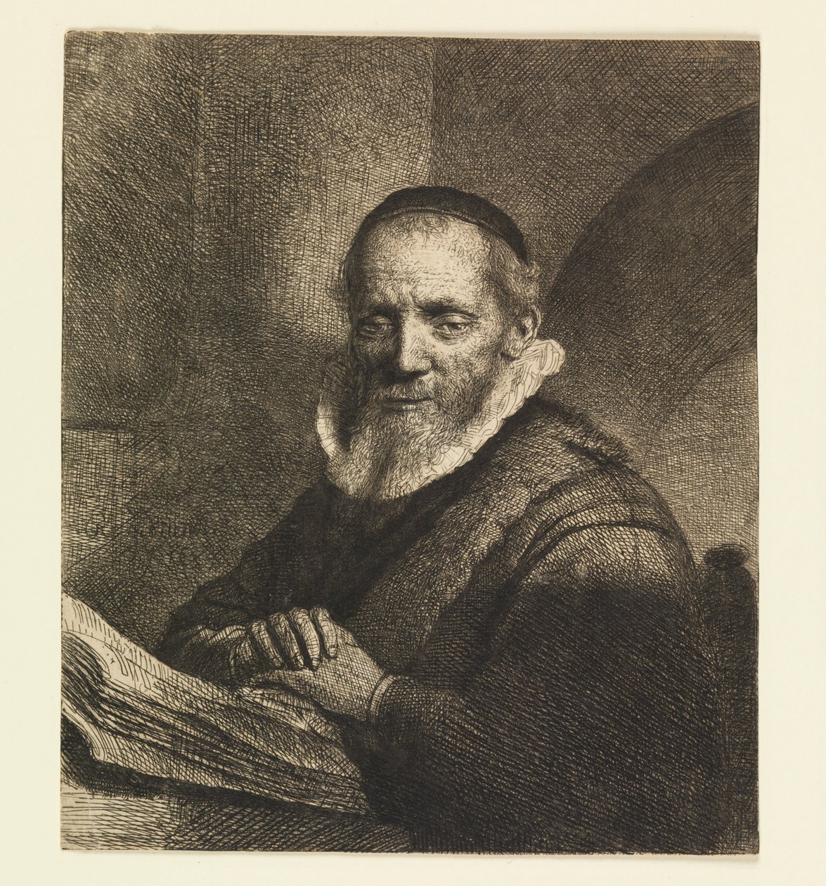 Jan Cornelis Sylvius, Vaiz by Rembrandt van Rijn