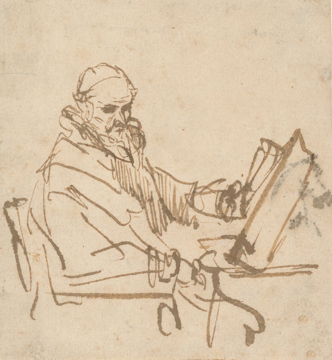 Jan Cornelisz Sylvius, Vaiz, 16441645. by Rembrandt van Rijn