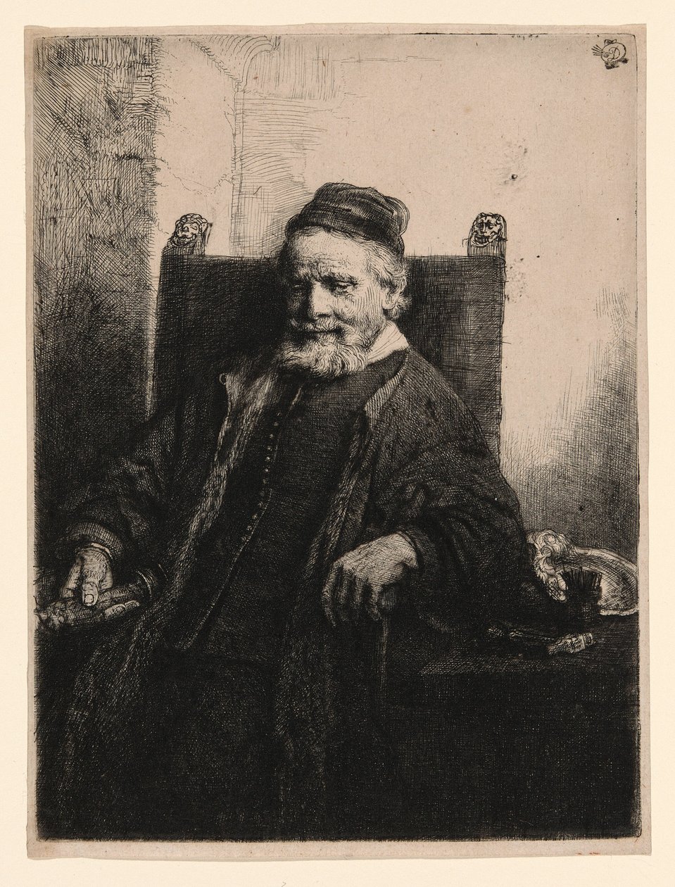 Jan Lutma, Kuyumcu by Rembrandt van Rijn