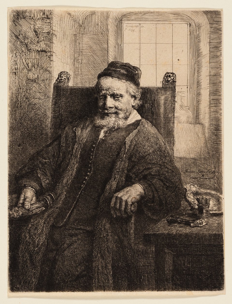 Jan Lutma, Kuyumcu by Rembrandt van Rijn